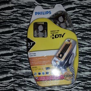 PHILIPS DVI CABLE CONNECTOR 24K GOLD PLAT MADE USA